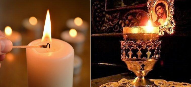 rugaciune la aprinderea candelei